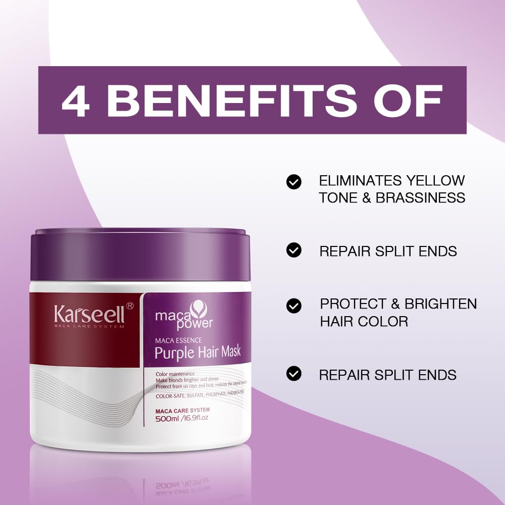 Karseell Purple Hair Mask